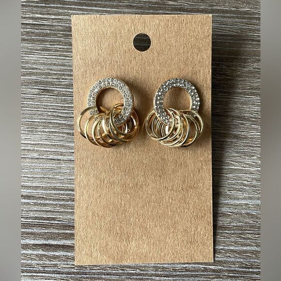 Statement stud earrings A74 - Picture 2 of 4